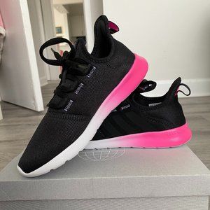 NWT Women’s 6.5 Adidas Black & Pink Sneakers